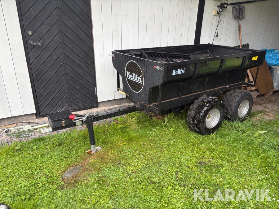 ATV Hydraulisk Tippvagn Kellfri