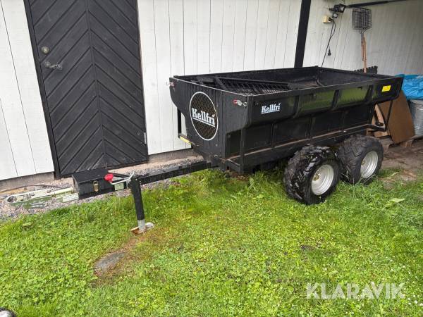 ATV Hydraulisk Tippvagn Kellfri