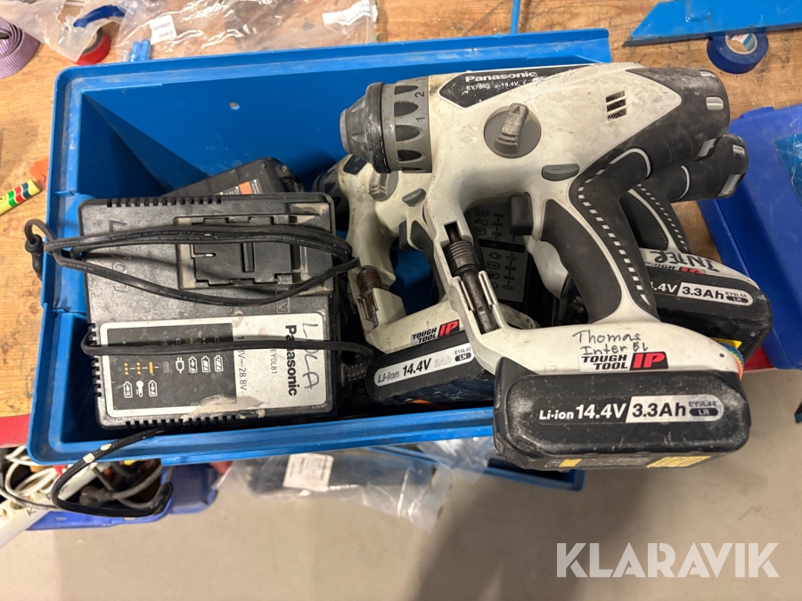 Slagborrmaskiner Panasonic EY7840 3st