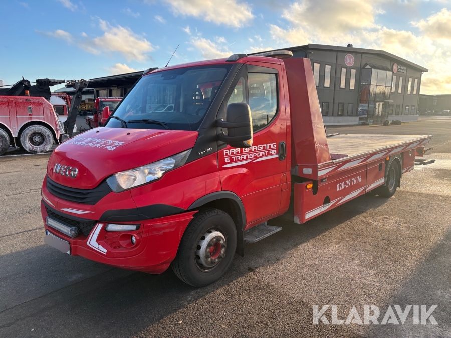 Bärgningsbil Iveco Daily 70C18H/P 72-180