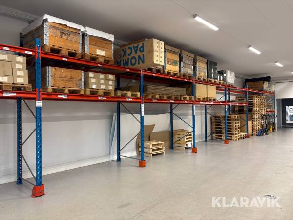 Pallställage 122 pallplatser