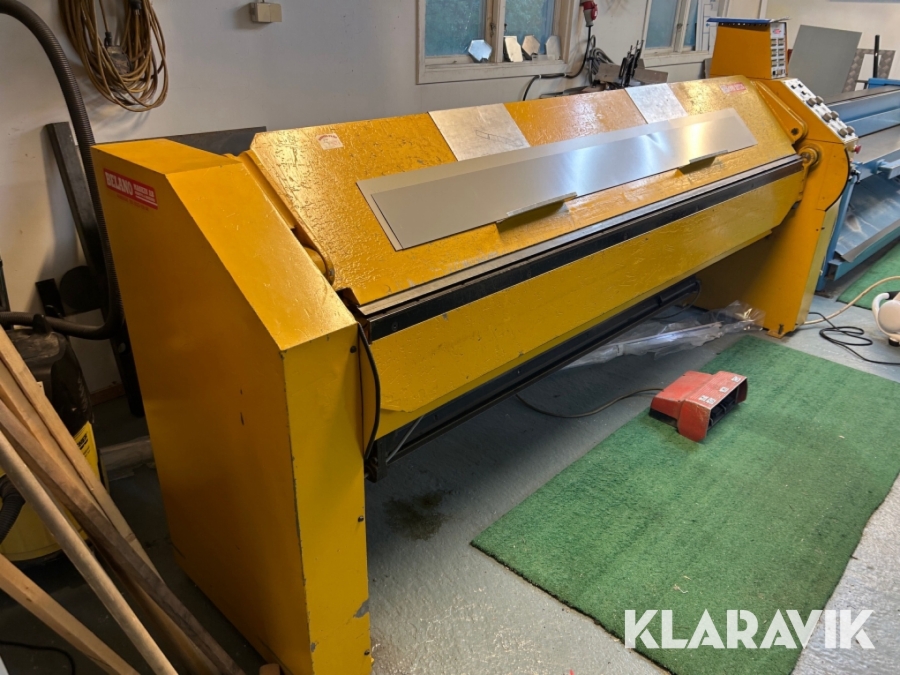 Kantbock, Gradsax, Plåtvals, Siktmaskin Ras / Schechtl / Luna / Fasti