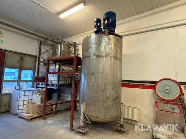 Färgblandare PJ. Garantisvets AB 5700L med satsbord/ställning och våg