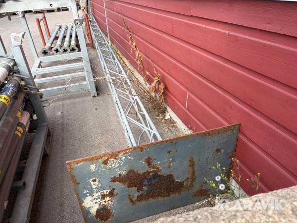 Kabelövergångsmast 7 m med fundament