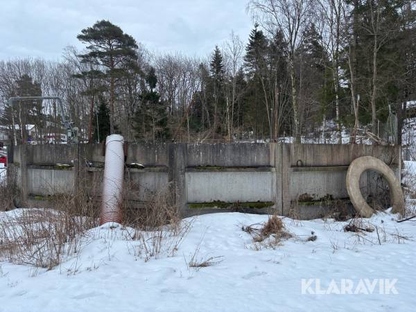 Stödmur / betongfundament 20st