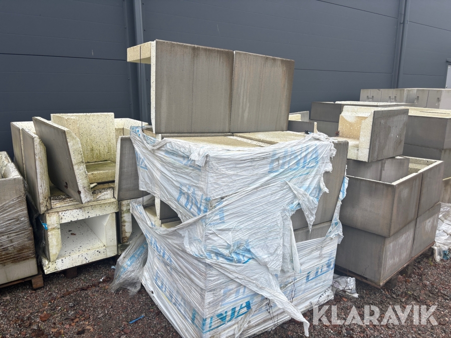 Sockelelement/hörnblock Finja 600 21 st