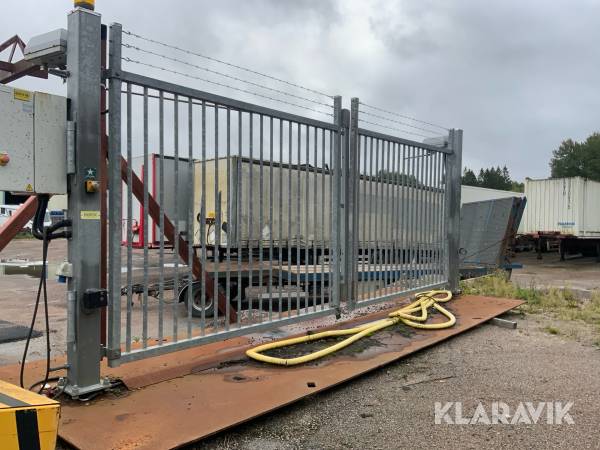 Dubbel vikgrind med motor BGFIX 5m