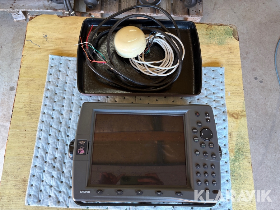 Navigator Garmin 3010 C komplett med antenn och kablar