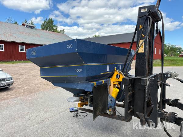 Gödningsspridare Bogballe EX Trend med truckstativ