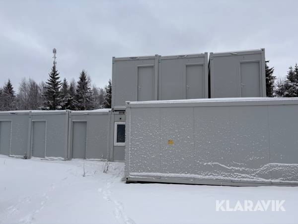 Container complex Containex 12st i etableringen