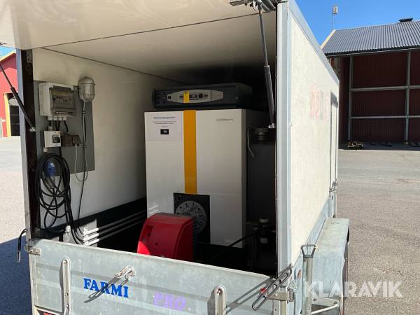Värmepanna på släp De dietrich GT 337