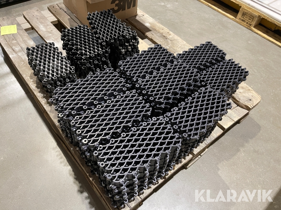 Entrémattor Jaguarmatta Svart & grå 2 m2