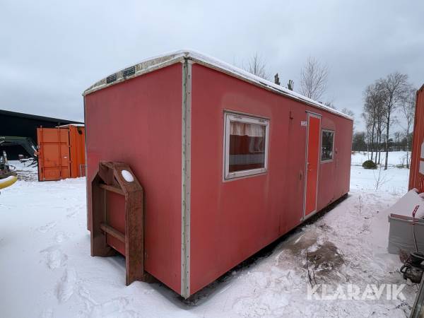 Personalvagn Lyckselevagnen PVDT56 på lastväxlarram