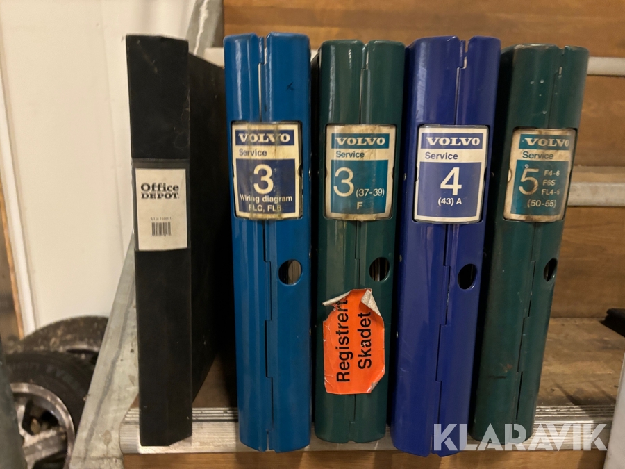 Serviceböcker till Volvo