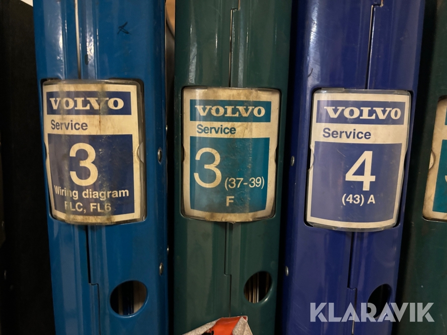 Serviceböcker till Volvo
