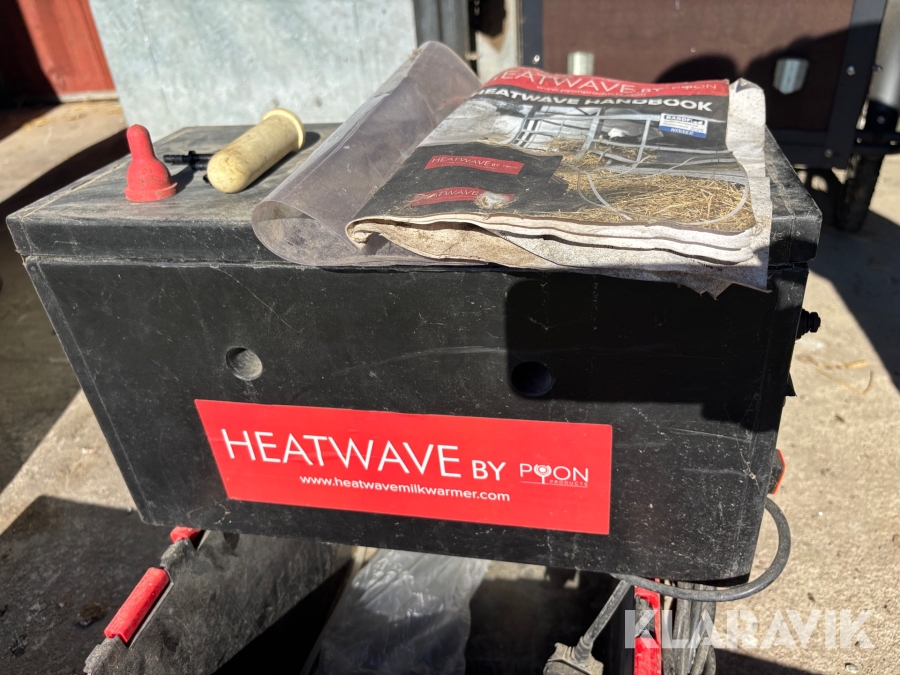 Mjölkvärmare Heatwave till lamm och kalv