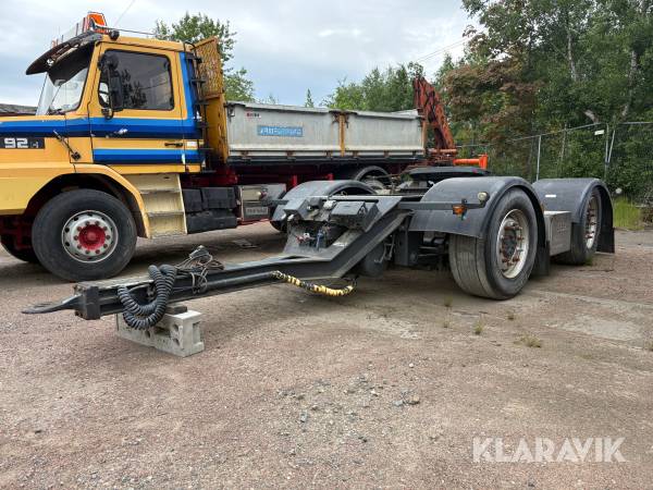 Specialbyggd Dolly med svängbara axlar