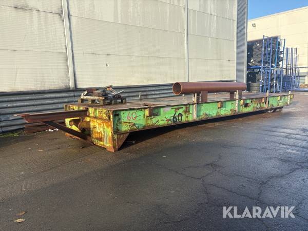 Containervagn/ båtvagn Lödöse Varv 40 fot
