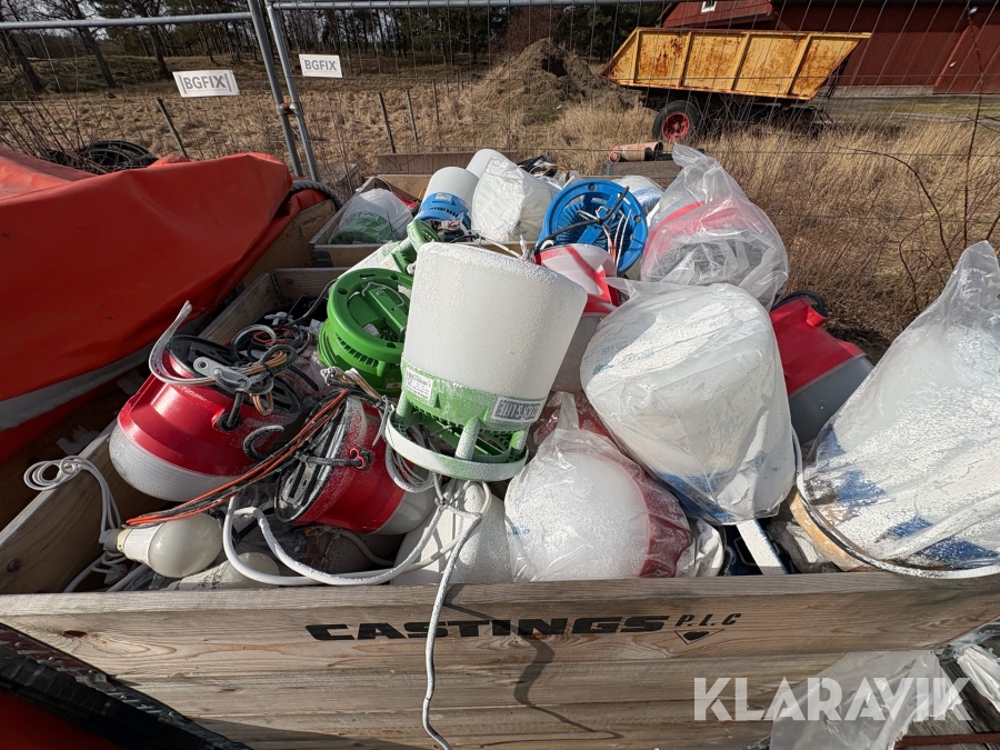 Parti med Bojlampor 9st pallar