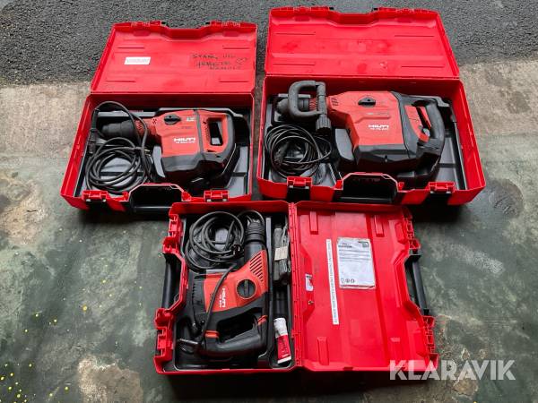 Bilningsmaskin / borrhammare Hilti 3st