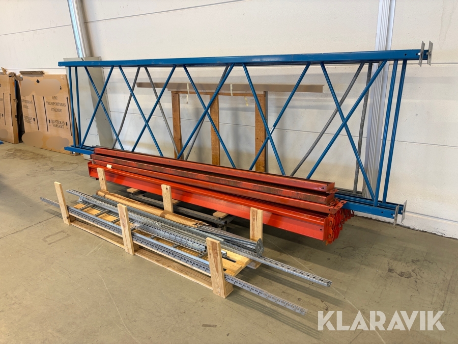 Nedmonterat pallställ EAB