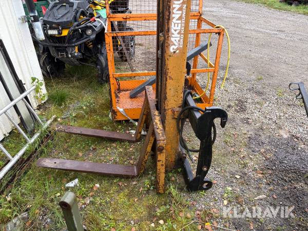 Pallstativ på Stora BM fäste