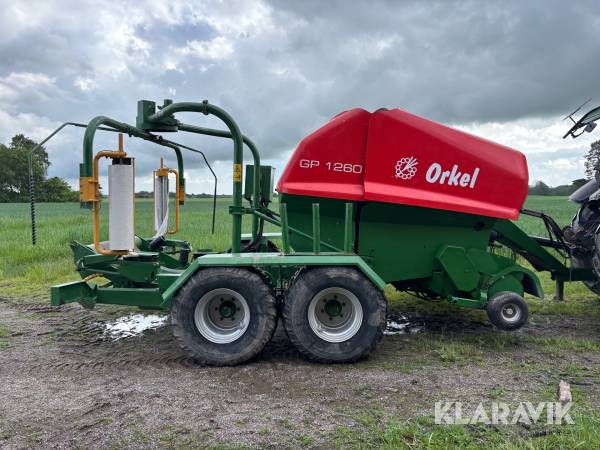Kombipress Orkel GP 1260 med inplastare