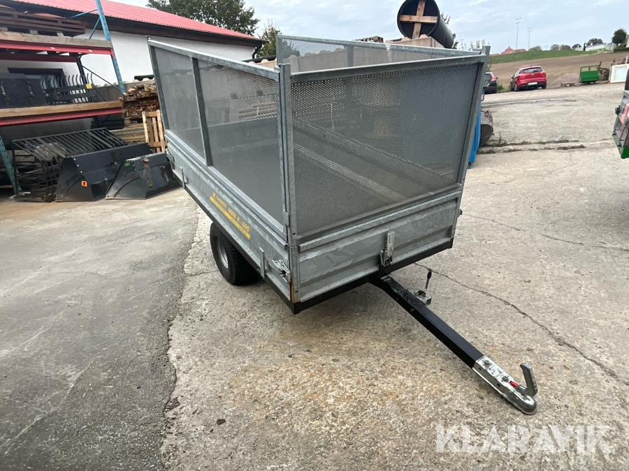 Släpvagn K- Vagnen Mini K-600 med grindar