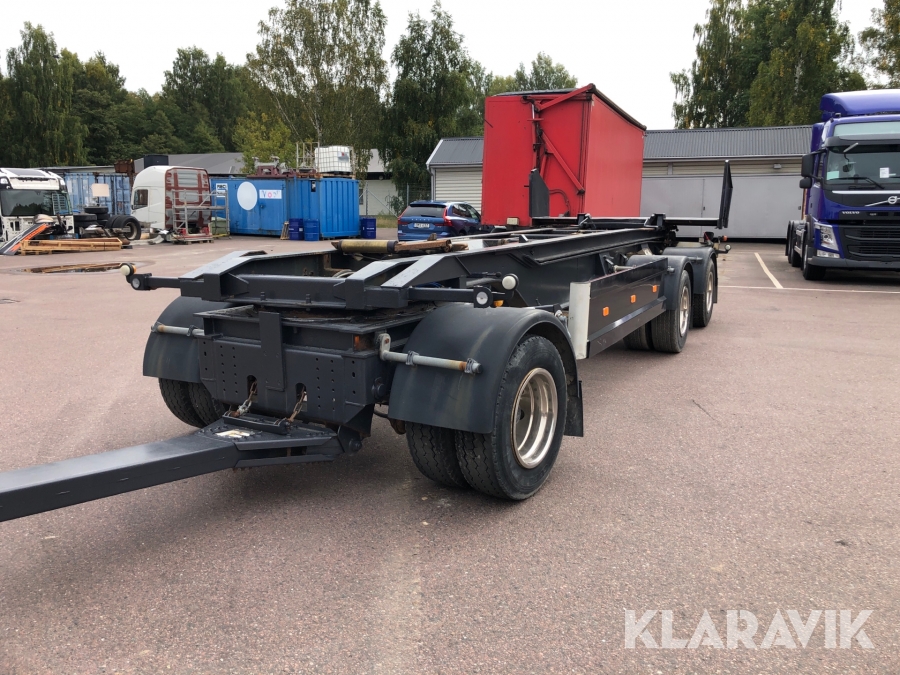 Lastväxlarsläp Kilafors SLB3XTB-30-75 med tipp 