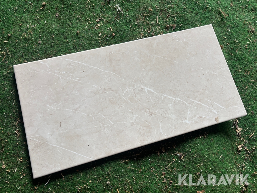 Klinkers / Kakel Keraben Inari Crema Gloss 40m2 vägg 16m2 50x20 och 75x75