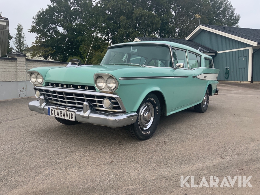 Veteranbil Rambler Super Cross country