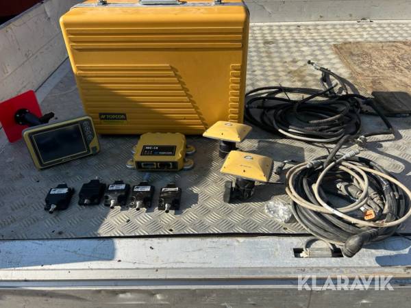 Grävsystem Topcon X53i 3D