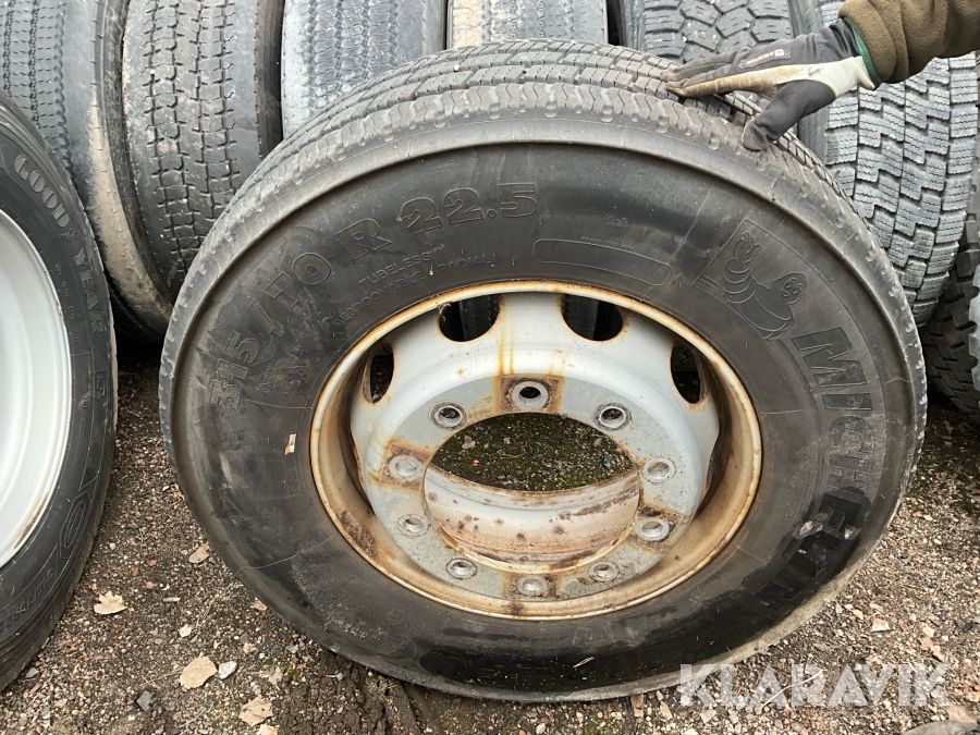 Lastbilsdäck Michelin 315/70-22,5 2st
