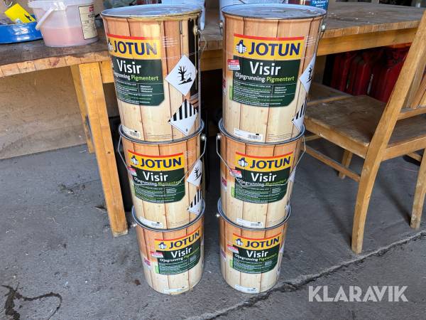 Oljebaserad trägrund / träskydd Jotun Visir Oljebaserad Pigmenterad