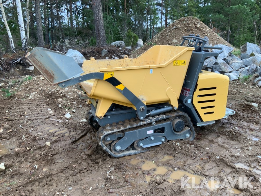 Skjälvlastande mini dumper Meseersi TCHR-R 800