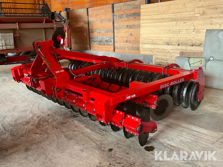 Tallriksredskap He-Va Disc-Roller 4meter