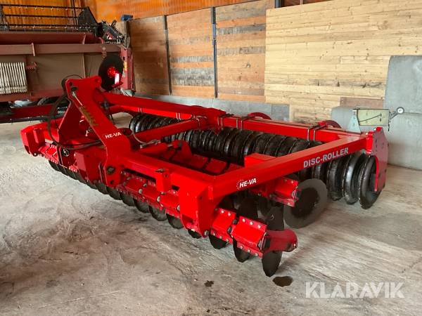 Tallriksredskap He-Va Disc-Roller 4meter