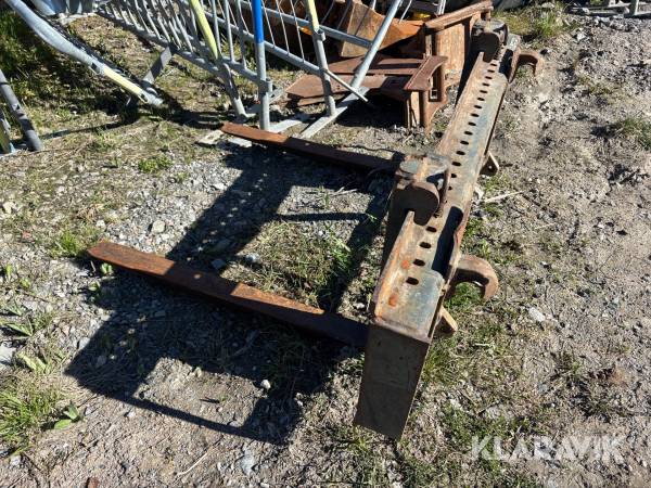 Pallgafflar euro fäste