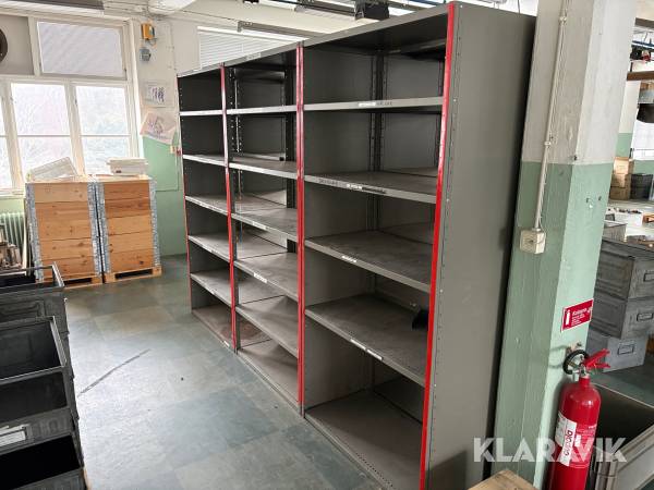 Lagerhyllor 3st sektioner