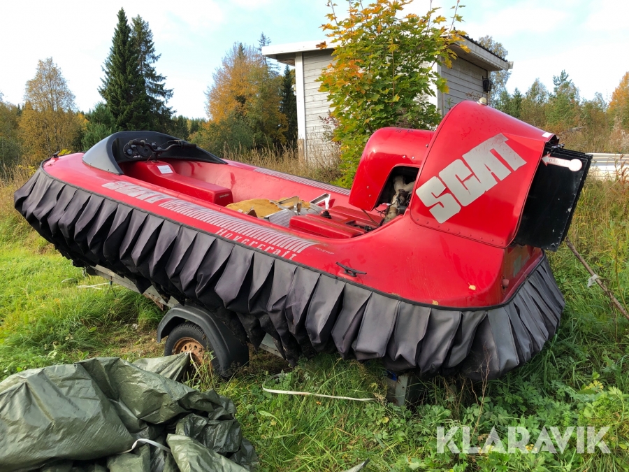 Svävare Hovercraft Scat