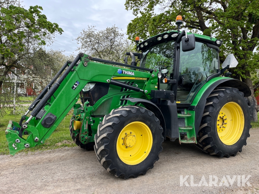 Traktor John Deere 6125R Lastare