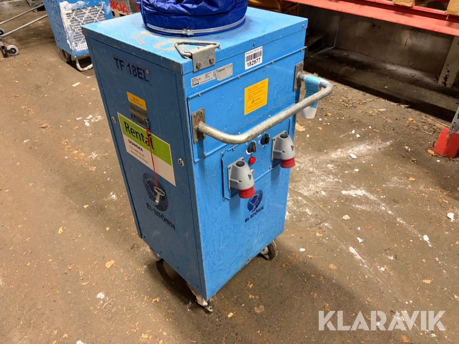 Varmluftsfläkt El-Björn TF 18 EL