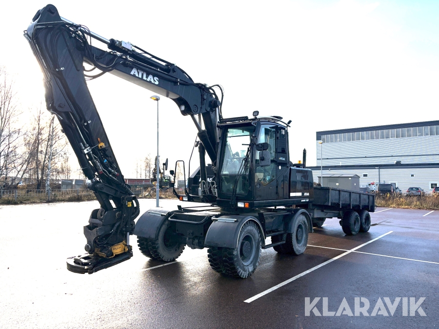 Hjulgrävare Atlas 160W