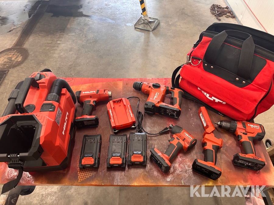 Verktygspaket Hilti Nuron plattform