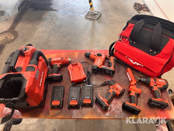Verktygspaket Hilti Nuron plattform