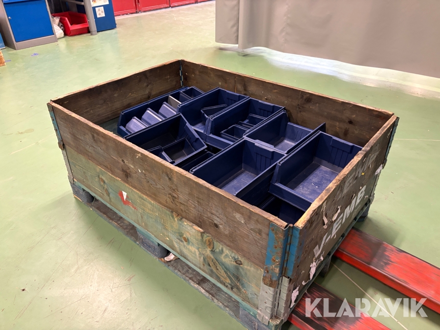 Förvaringslådor parti