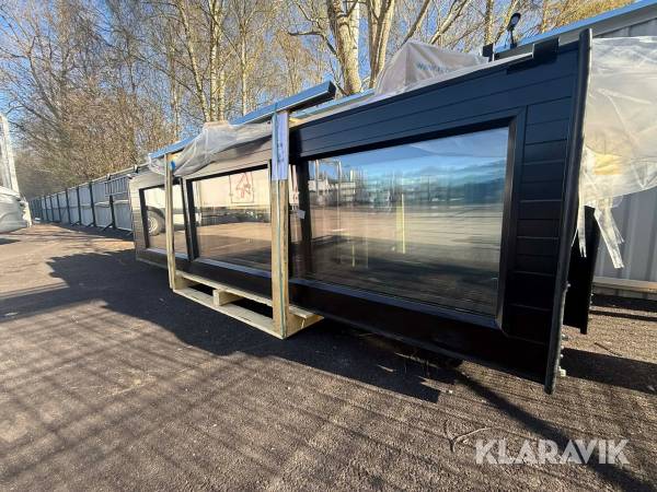 Vikportar Recoport 3500x3500mm Svart - 2st