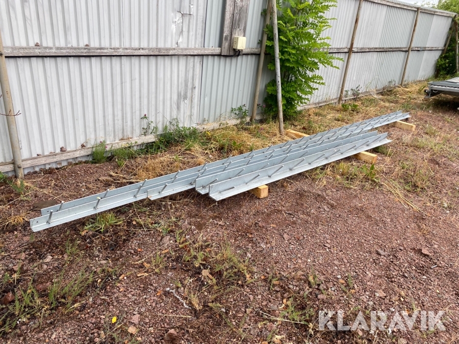 Tröskeljärn galvade 5st