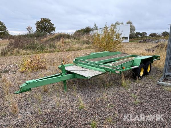 Maskintrailer/ släp Gilbertsson 7 ton