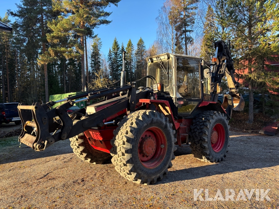 Grävlastare Huddig 960 med skopor